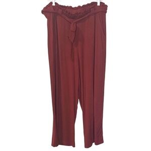 Torrid‎ 1 Paper Bag Tie-Waist Flowy Pants 14 16